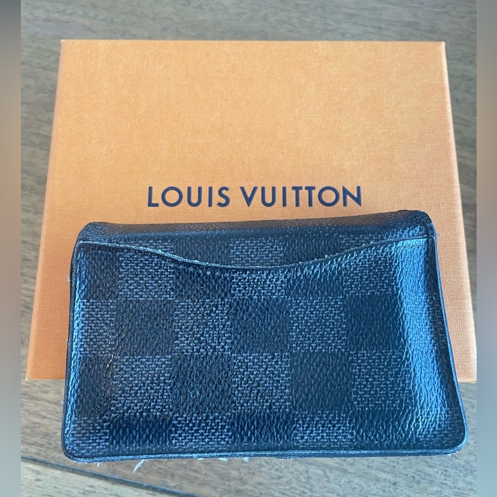 Louis Vuitton Wallet/Pocket Organizer - Damier Graphite Canvas